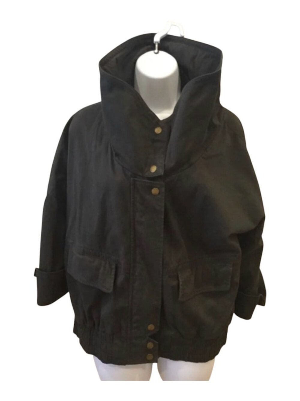 Gianni Bini Gray Jacket Coat Medium3/4 Sleeve